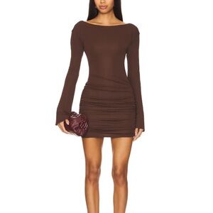 Lovers + Friends Chocolate Mini Dress